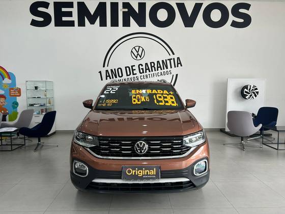 VOLKSWAGEN T-CROSS 1.4 250 TSI TOTAL FLEX HIGHLINE AUTOMÁTICO